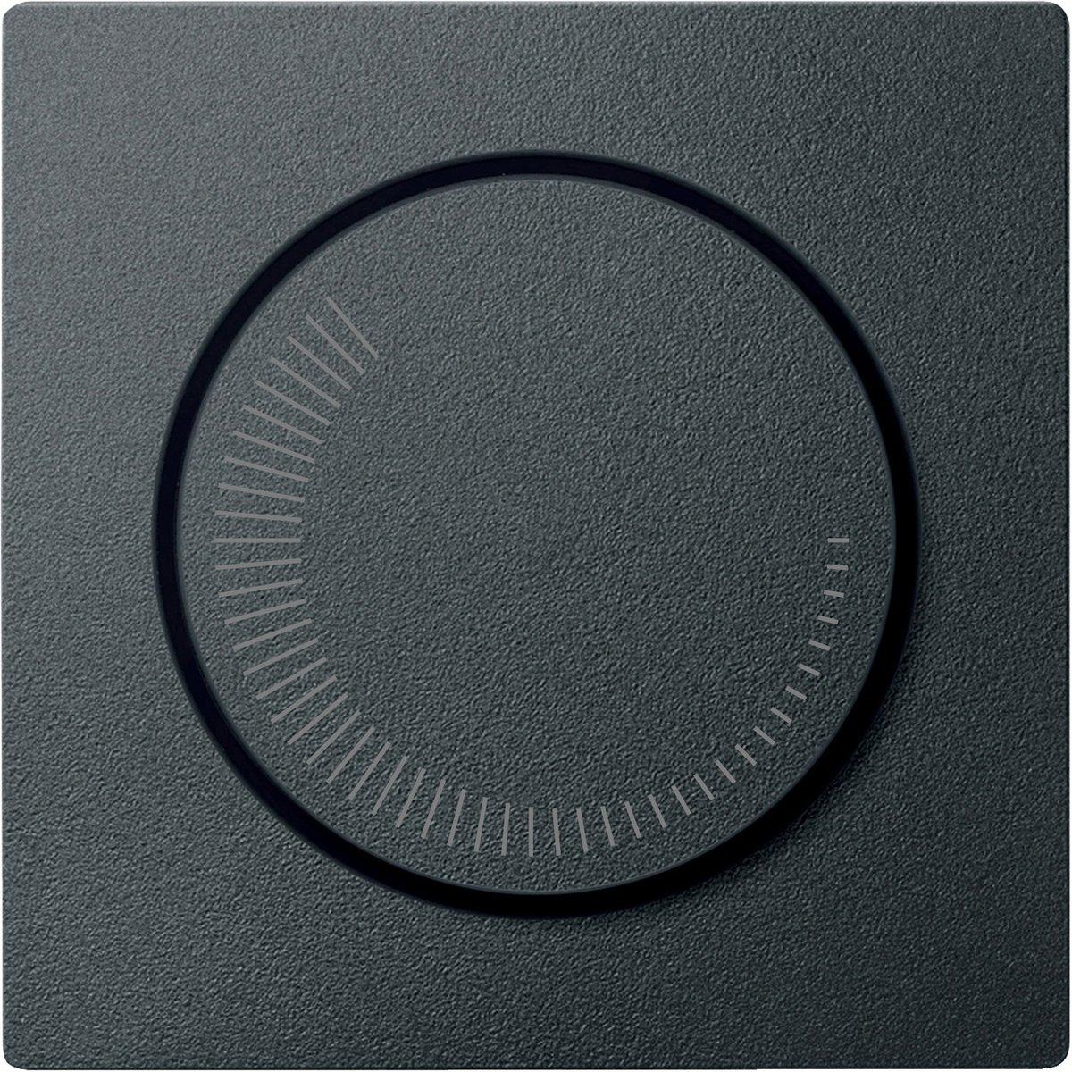 Zentralplatte für Drehzahlsteller anthrazit