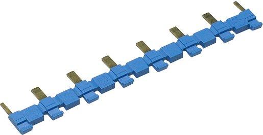 Verbindungsbrücke, blau, 8-polig, für Fassungen 93.02/93.52