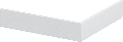 Oberteil halogenfrei Außeneck glatt PC / ABS reinweiß 9010
