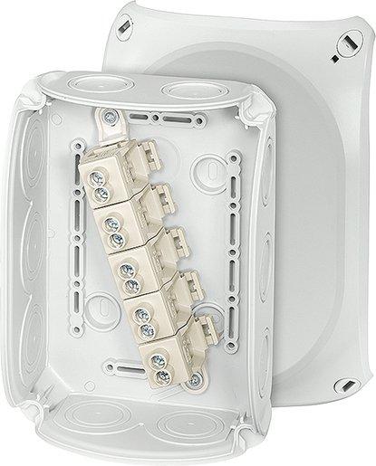 Kabelabzweigkasten 180 x 130 x 77 mm