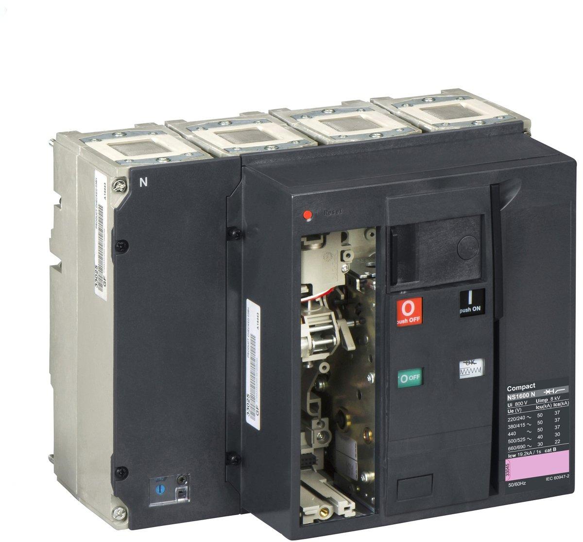 Leistungsschalter Compact NS1600N 4-polig 1600A 50kA