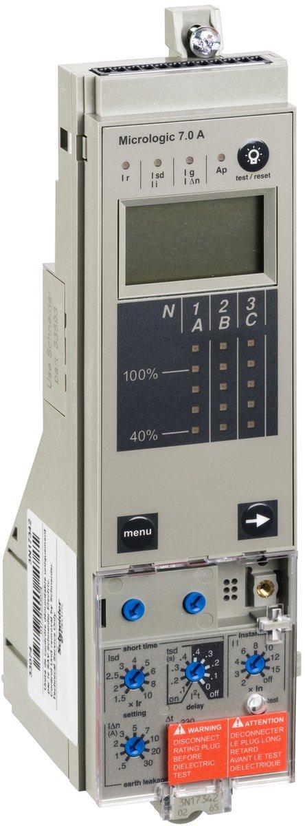 Elektronischer Auslöser für Leistungsschalter Micrologic 7A 4p/3p 4d/3d+N/2/3d