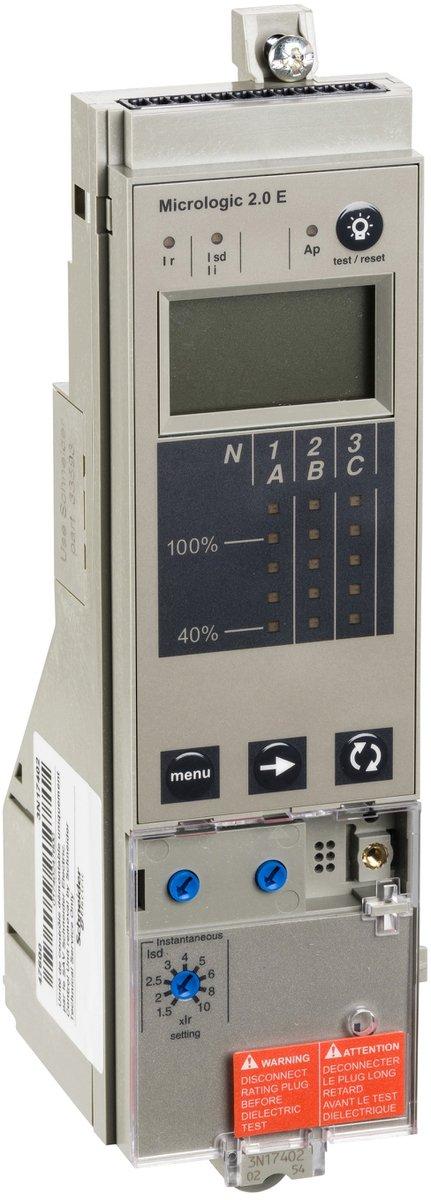 Auslöser Micrologic 2,0 E für Compact NS630b bis 3200 Monoblock
