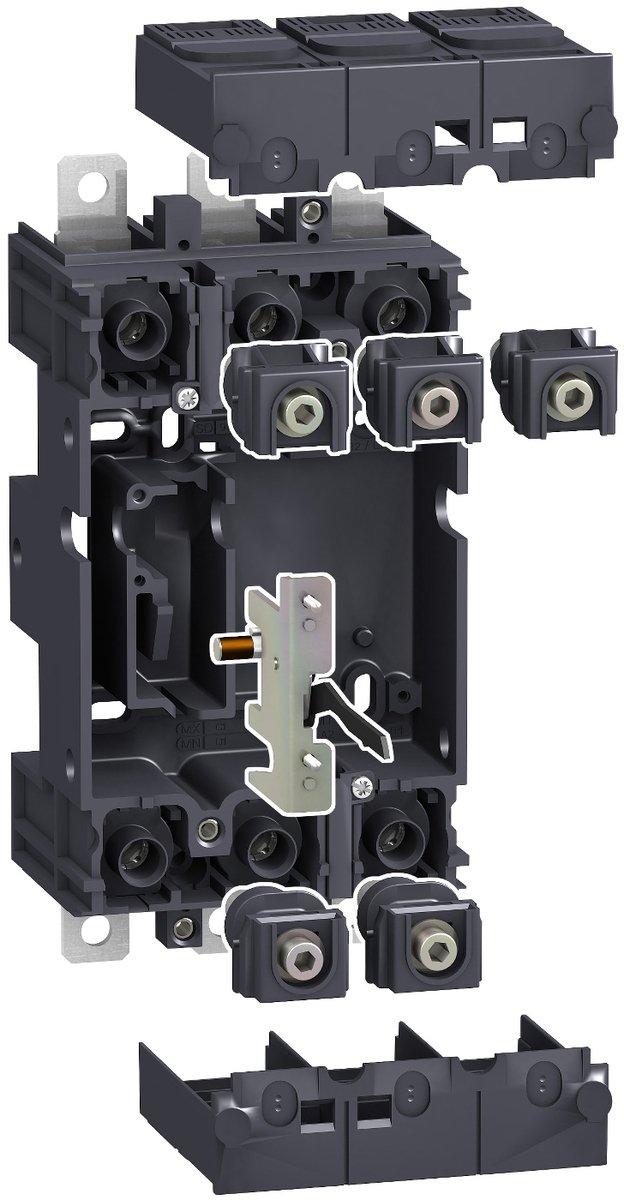 Umbausatz Stecktechnik 3-polig für Leistungsschalter NSX100/250