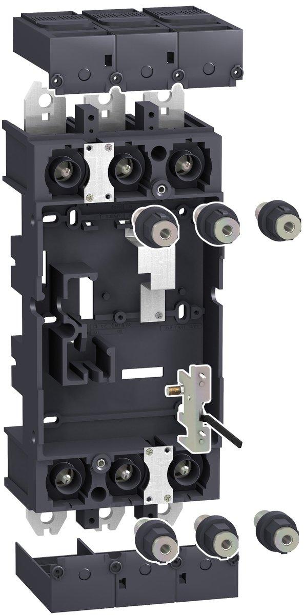 Umbausatz Stecktechnik 3-polig für Leistungsschalter NSX400/630