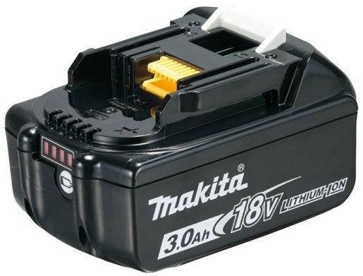 Li-Ion Akku BL1830B mit Kapazitätsanzeige 3,0Ah 18V