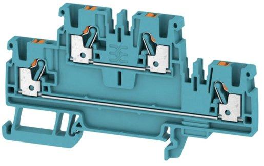 Durchgangsreihenklemme 0,5 - 2,5 mm² blau