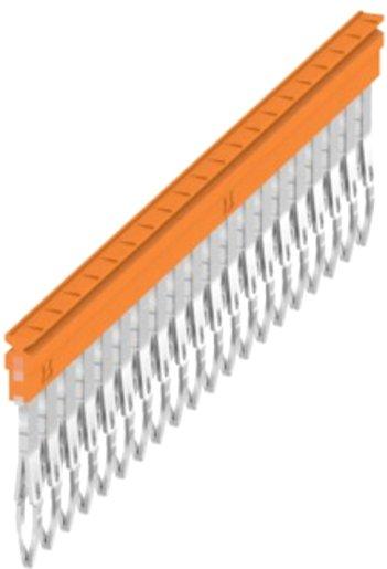Querverbinder 20-polig Z-Reihe für Klemmen orange