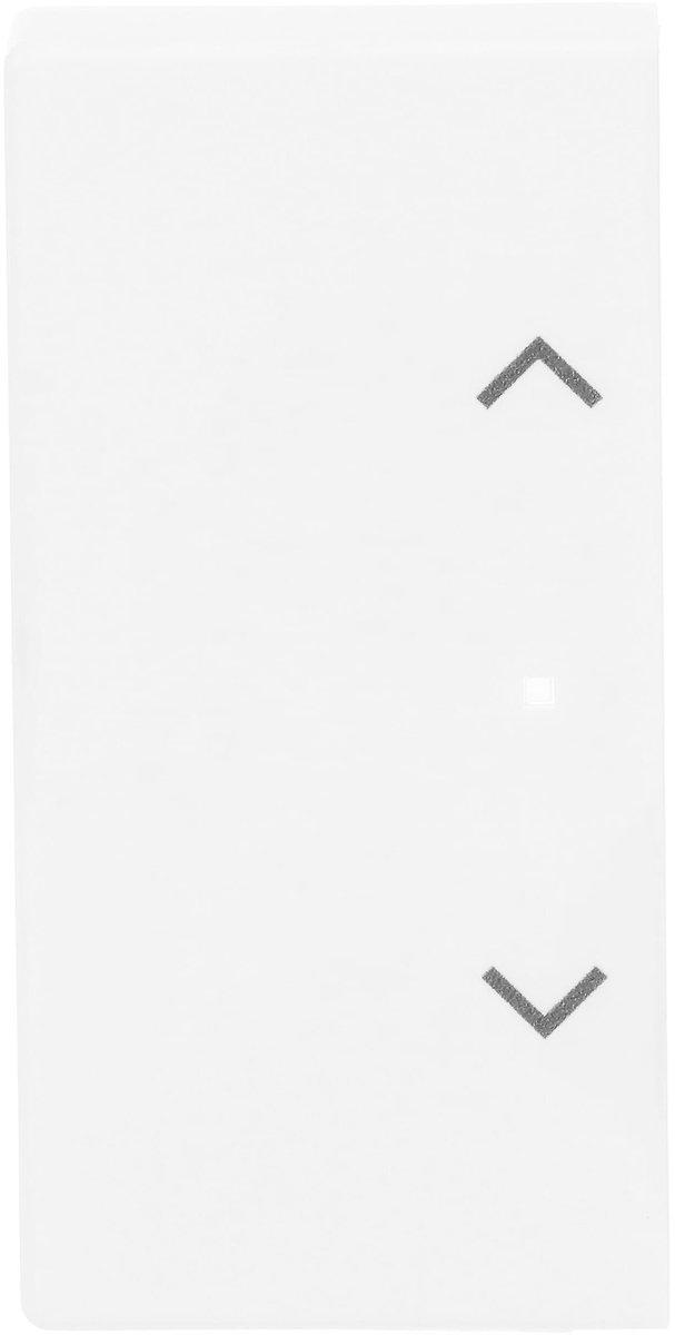 Wippe 2-fach links/rechts flex f@h KNX / Symbol Pfeile studiow matt Plattform 63