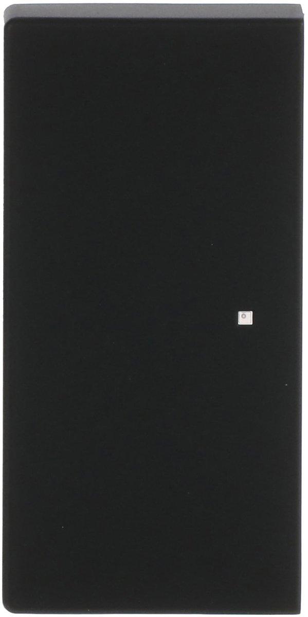 Wippe 2-fach links/rechts für flex f@h KNX schwarz matt - Plattform 63
