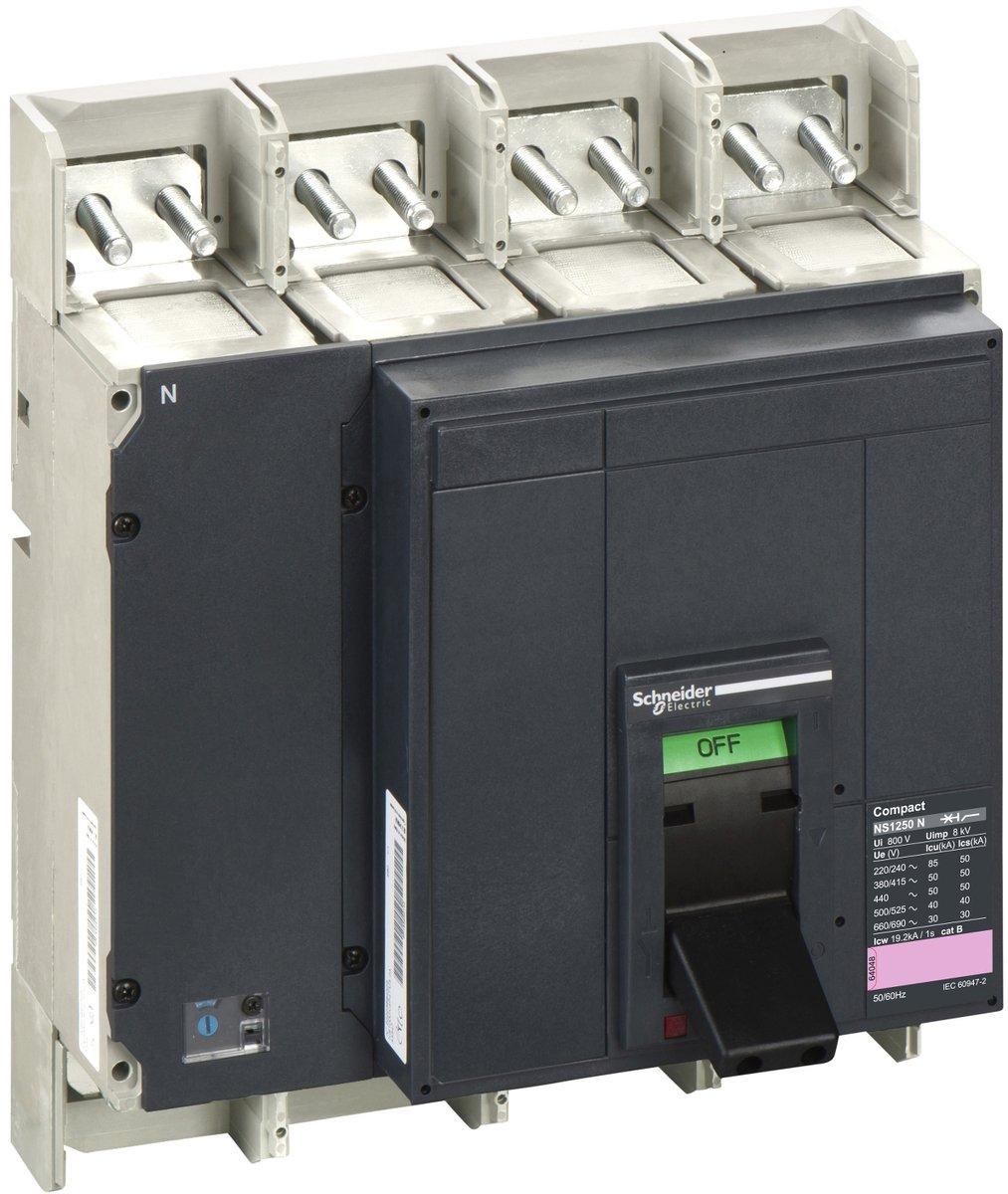 Leistungsschalter Compact NS1250H 4-polig 1250A 70kA