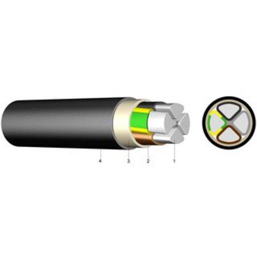 PVC Aluminium-Erdkabel E-AYY-J 0,6/1kV Eca 1x120 mm²
