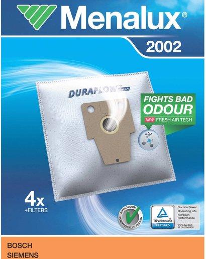 Staubbeutel 4 Stk. Duraflow Synthetik + Mikrofilter + Motorfilter 2002