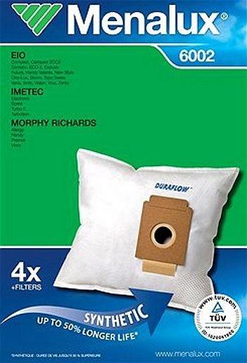 Staubbeutel 4 Stk. Duraflow Synthetik + Mikrofilter + Motorfilter 6002