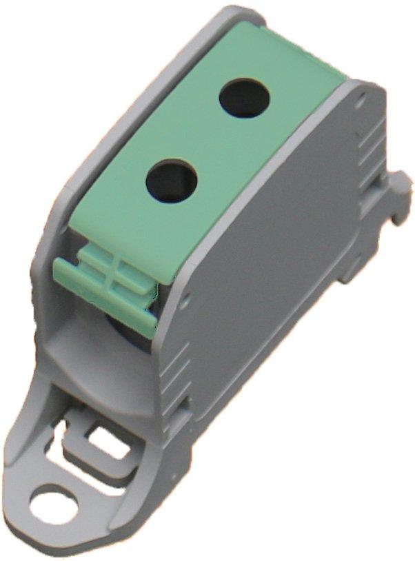 Universalklemme s: 6 - 50 mm²/ f: 4-35mm² Al/Cu grün