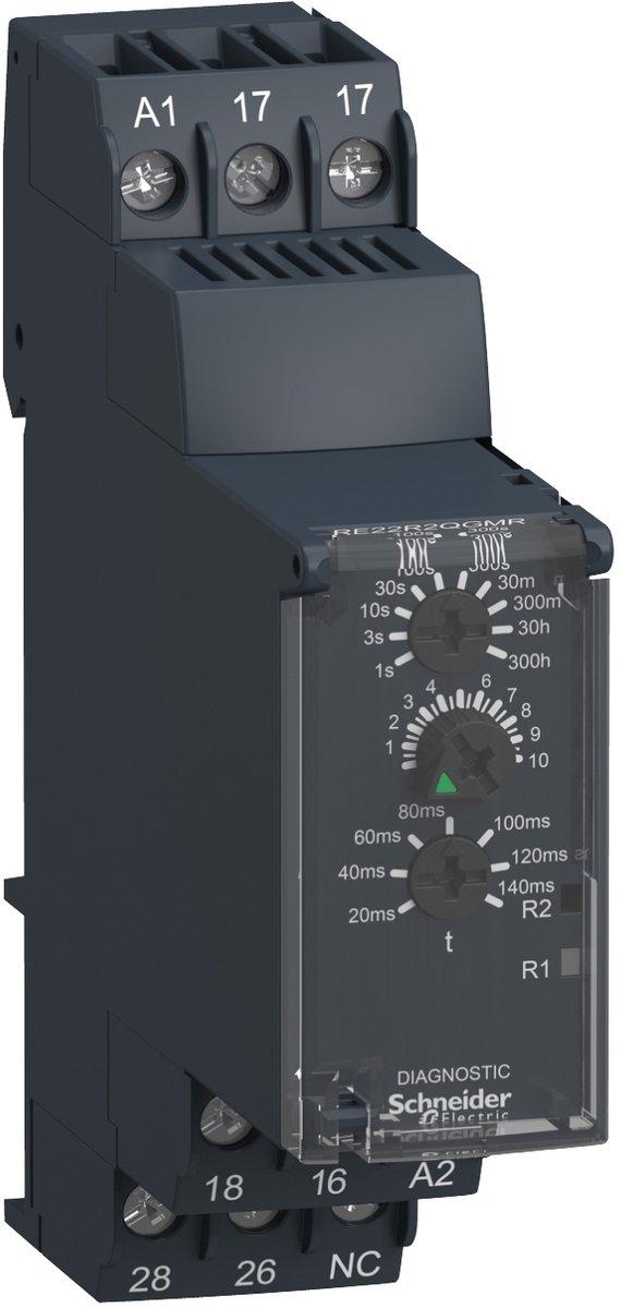 Zeitrelais für Stern-Dreieck-Anlasser 0,05 s 300 h 240 V AC/DC 2W