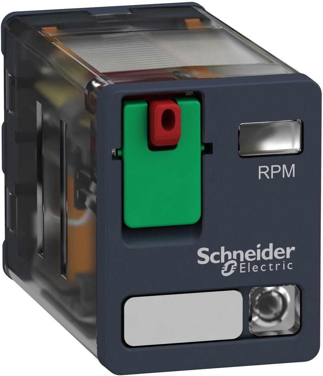 Leistungsrelais RPM 2W 15A 230 V AC mit LED mit Prüftaste