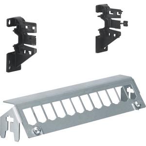 Patch-Panel 12-fach ohne Module für Hutschiene oder geschraubt