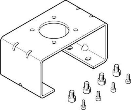 Montagebrücke Baugröße 20 - Befestigungselement für Antriebe