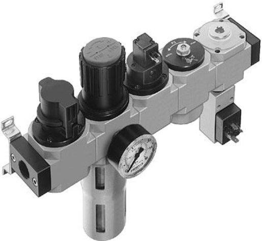 Wartungsgeräte-Kombination G1/4 Filterfeinheit 40 µm Baugr. MINI