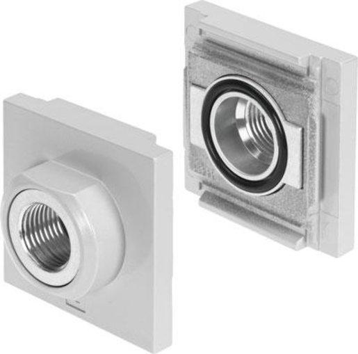 Anschlussplatte mit G-Gewinde Bgr. 6 für -10 bis 60°C in EX-Ausführung