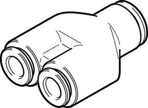 Steckverbindung Y-Form BG Standard Q8 / Q6