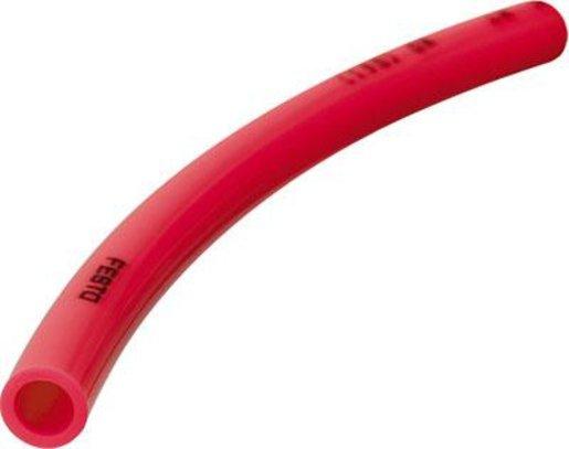 Kunststoffschlauch 6 x 1 mm rot hydrolysebeständig
