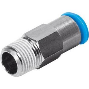 Sperr-Steckverschraubung gerade Bauform Std Außengewinde 1/4 - 8 mm