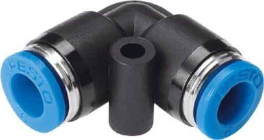 Steckverbindung L-Form BG Standard 6 mm / 6 mm