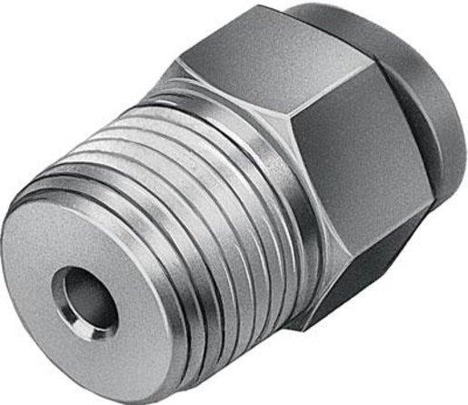 Steckverschraubung gerade Bauform Mini Außengewinde 1/8 - 6 mm