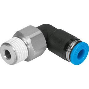 Rotations-Steckverschraubung L-Form Standard Außengewinde 1/8 - 6 mm