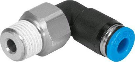 Rotations-Steckverschraubung L-Form Standard Außengewinde 3/8 - 8 mm