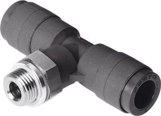 Steckverschraubung T-Form Standard Außengewinde G3/8 - 10 mm