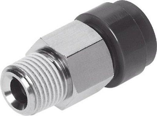 Steckverschraubung gerade Bauform Standard Außengewinde 1/8 - 4 mm