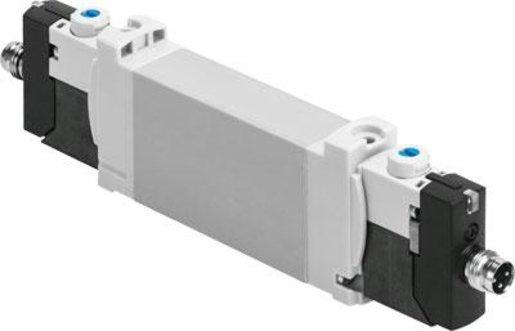 Magnetventil 5/2 Wege bistabil Flansch