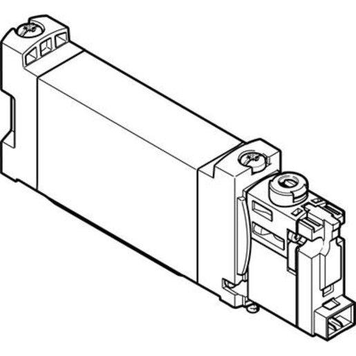 Magnetventil 5/2 Wege monostabil Flansch