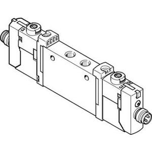 Magnetventil 2x3/2 Wege offen/geschlossen monostabil M5 125 l/min