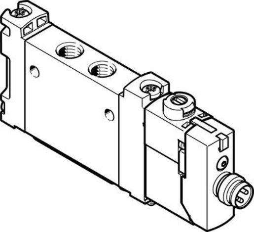 Magnetventil 5/2 Wege monostabil M5