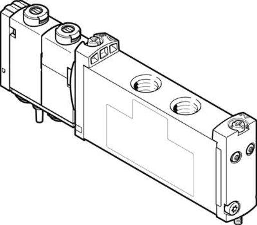 Magnetventil 5/2 Wege monostabil M5 620 l/min