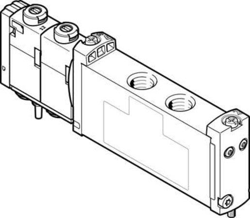 Magnetventil 2x3/2 Wege offen/geschl. monostabil G1/8 520 l/min