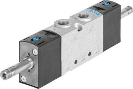 Magnetventil 5/3 Wege entlüftet G1/4 1000 l/min
