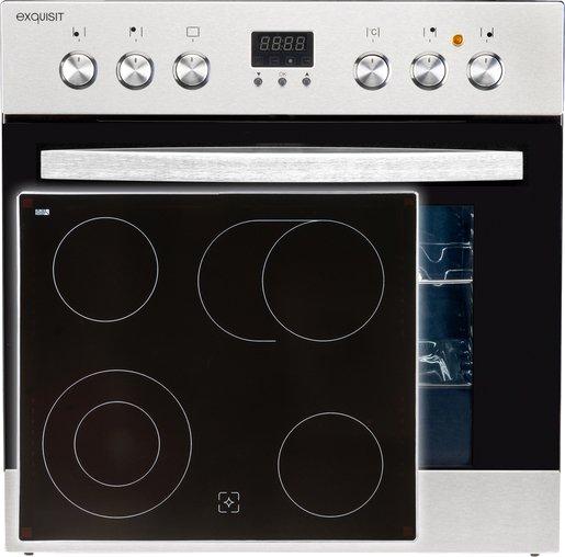 Einbauherd Set mit Glaskeramikkochfeld EHE 185-1 Set