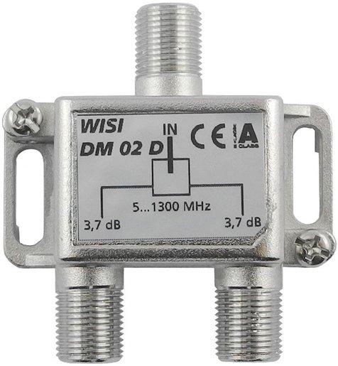2-fach F-Verteiler 5-1300 MHz