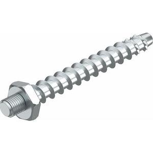 Brandschutz-Schraubanker Sechskant SW10 mit M6 Gewinde 6x55mm St galva