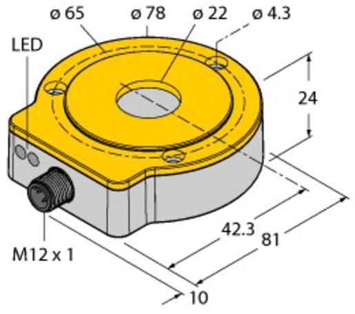 Berührungsloser Drehgeber Inkremental - 5 Impulse pro Umdrehung