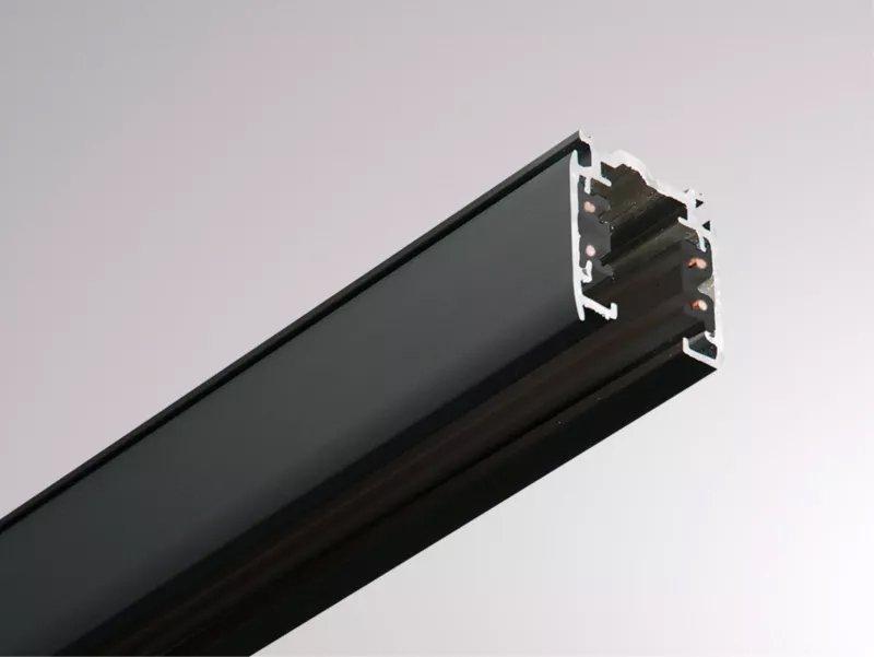 Stromschiene-HV schwarz 3-Phasen XTS 4200-2 L 2.000mm Aufbau