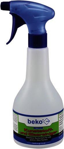 TecLine Kunststoff- und Glasreiniger Sprühflasche