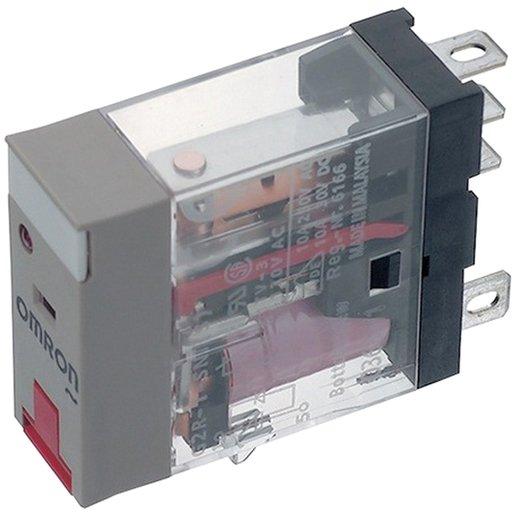 Leistungrelais Prüftaste 1 Wechsler 30V DC 250V AC 10A