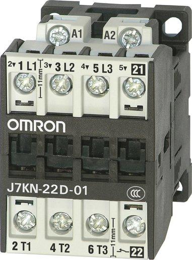 Motorschütz 3-polig 22A 11kW AC3 24VAC + 1Ö Hilfskontakt