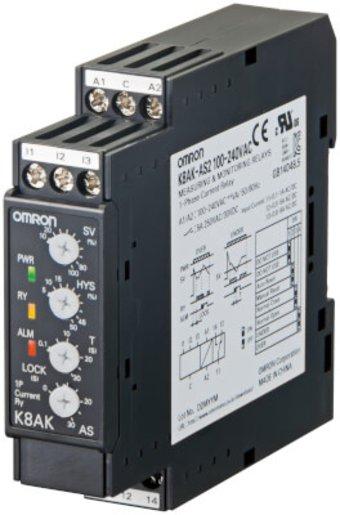 Überwachungsrelais 1-Phase Über-/ Unterstrom bis 200 A AC